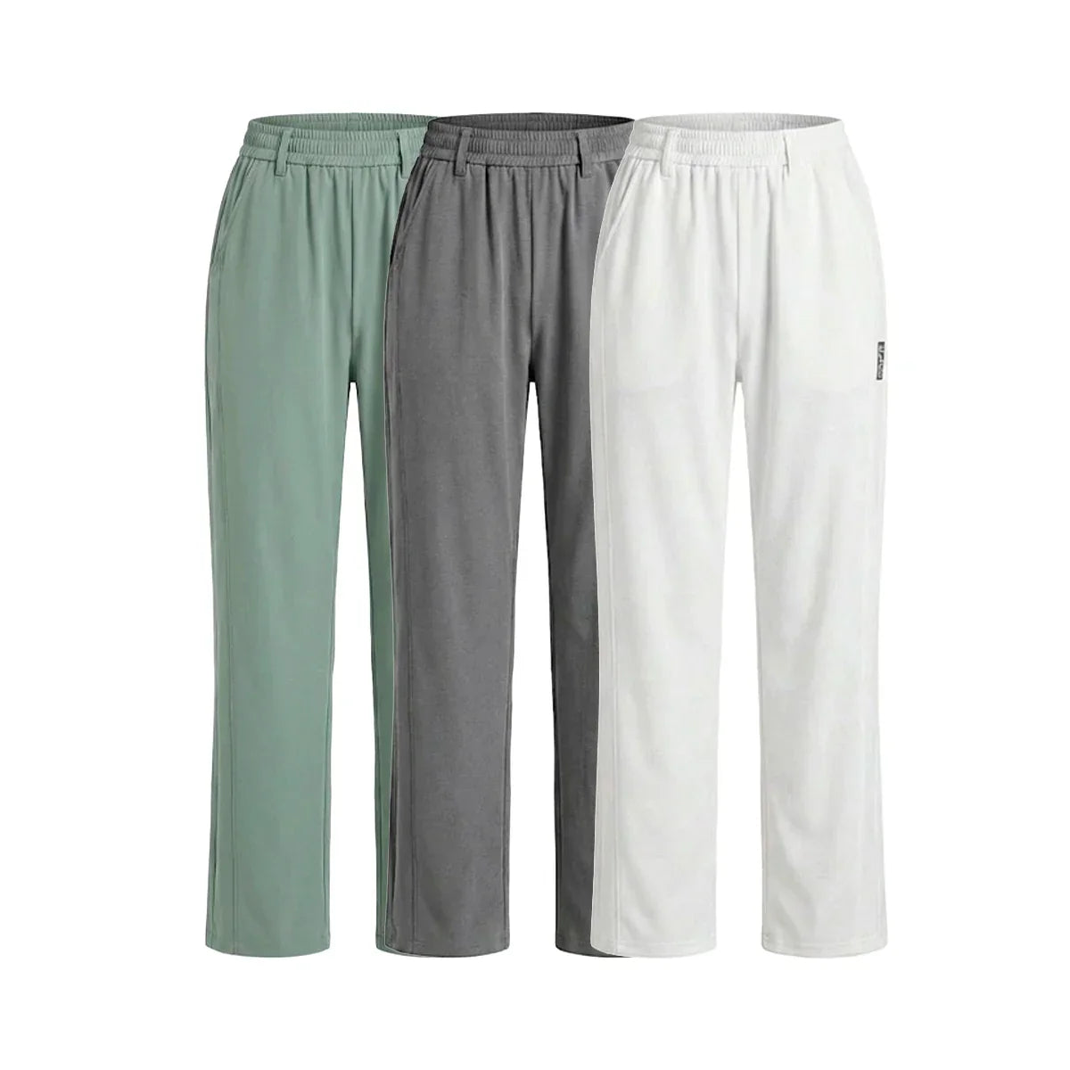 Kit 3 Calças Femininas Aurora em Malha Seda Gelo