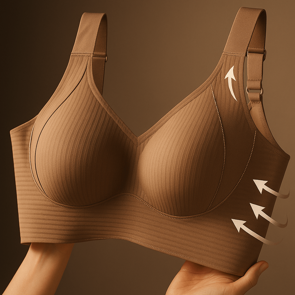 Sutiã Havana Modelador Adorisse, com alças ajustáveis e acabamento confortável, perfeito para modelar e valorizar o busto.